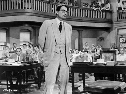 Gregory Peck en su papel de Atticus Finch en 'Matar a un ruiseñor' (1962). 