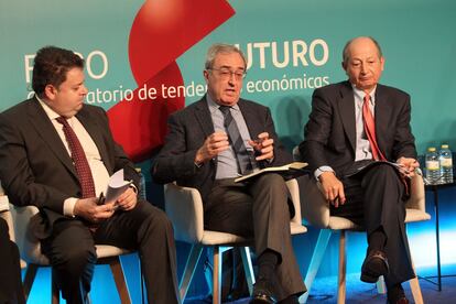 Francisco Pérez, director de investigación del IVIE, durante su intervención.