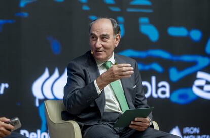 El presidente de Iberdrola, Ignacio Sánchez Galán, en un acto reciente.