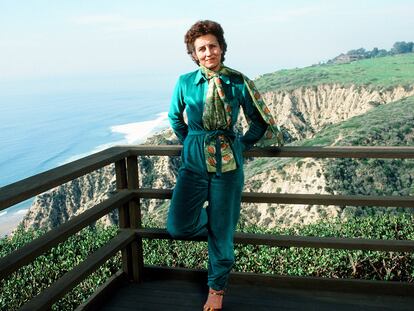 Françoise Gilot en 1982 en su casa de La Jolla, California.