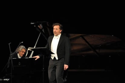 El barítono Christian Gerhaher y el pianista Gerold Huber.