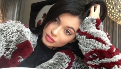 Kylie Jenner en una foto de su cuenta de Instagram.