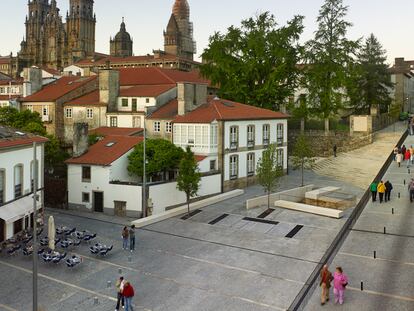 Peatones a la reconquista de Santiago