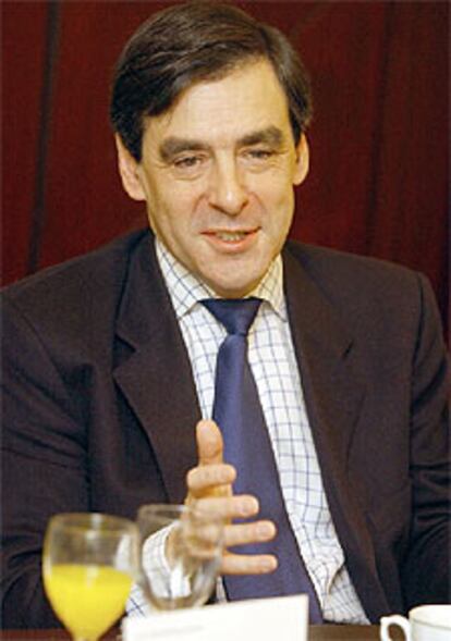 Francois Fillon, ministro de Asuntos Sociales.