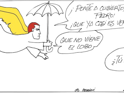 Peridis: “Cúbrete, Pedro”