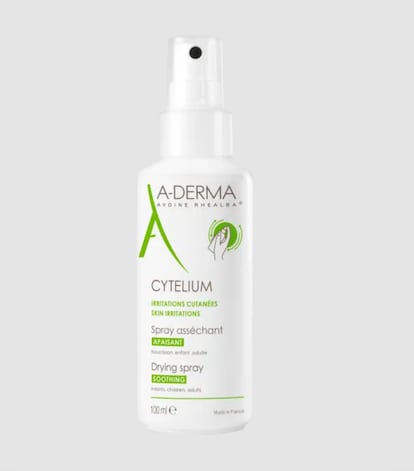 El spray secante de A-Derma.