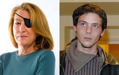 Los periodistas Marie Colvin y Remi Ochlik.