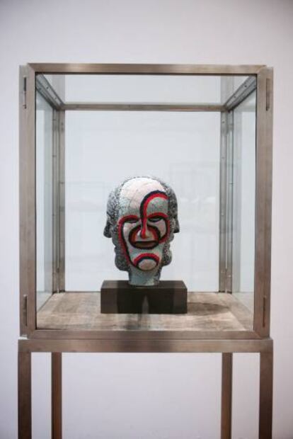 Escultura de la artista Louise Bourgeois.
