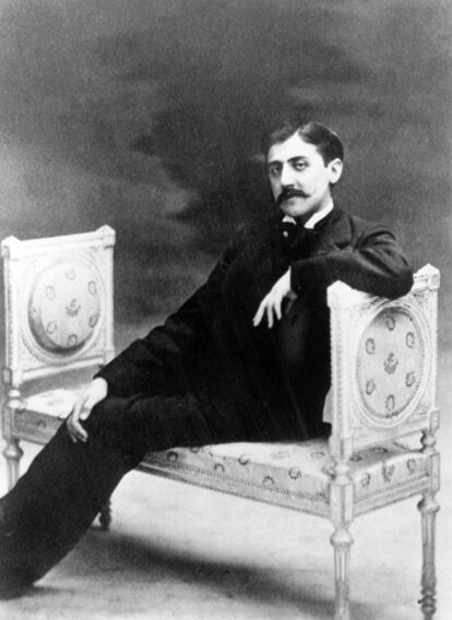 El escritor francés Marcel Proust fotografiado entre 1890-1895  en París.