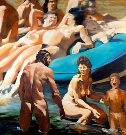 'untitled', de Eric Fischl, datado en el 1992.