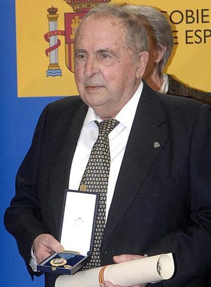 Félix Antonio González, en un homenaje en 2008.