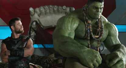 Fotograma de &#039;Thor: Ragnarok&#039;, el &uacute;ltimo estreno de Disney.