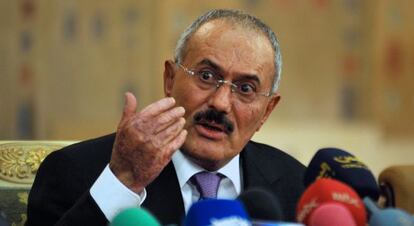 El presidente de Yemen, Ali Abdal&aacute; Saleh
