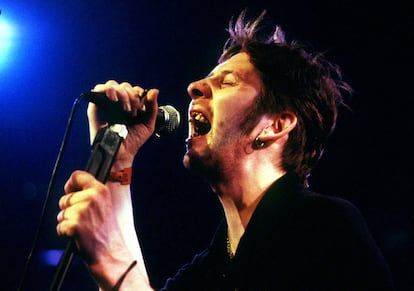 Shane MacGowan, en el festival de Montreux en 1995.