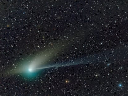 El cometa C/2022 E3, fotografiado el 21 de enero.