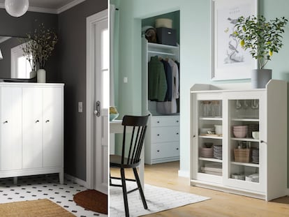 Estos muebles quedan perfectos en dormitorios, salones o comedores. CORTESÍA DE IKEA.