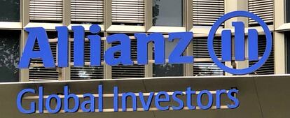 Exterior de unas oficinas de Allianz Global Investors, una filial de gestión de activos del gigante asegurador alemán.