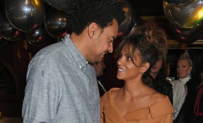 Halle Berry y Alex Da Kid, el pasado septiembre en una fiesta en Londres.