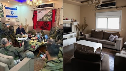 Saqueos y destrozos en la casa palestina que Israel usó de cuartel y que visitó Netanyahu: “El diablo se ha quedado”