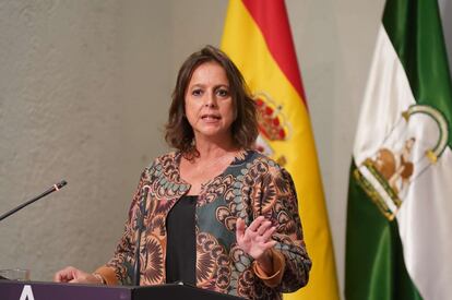 La consejera andaluza de Salud, Catalina García.

07/12/2023