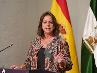 La consejera andaluza de Salud, Catalina García.

07/12/2023