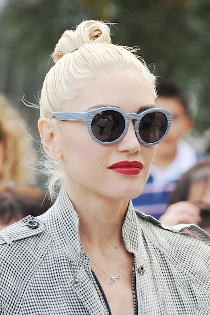 Gwen Stefani ha hecho del rubio platino su color insignia