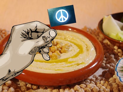 El hummus sea con vosotros. / MAKE HUMMUS NOT WAR