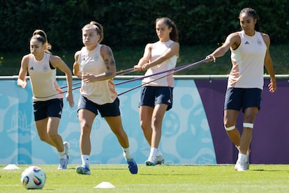 Italia España Eurocopa femenina