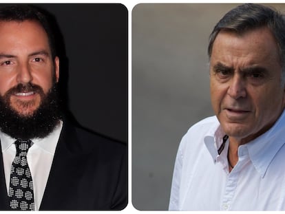 Borja Thyssen y su padre biológico, Manuel Segura.