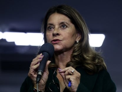 La vicepresidente de Colombia, Marta Lucía Ramírez.