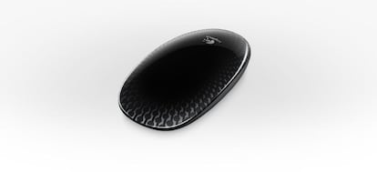 Touch Mouse M600, ratón táctil de Logitech. Permite movimientos fluidos con un diseño cuidado. PVP. :69,99 euros