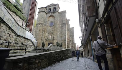 Iglesia de San Juan Bautista, en Pasai Donibane.