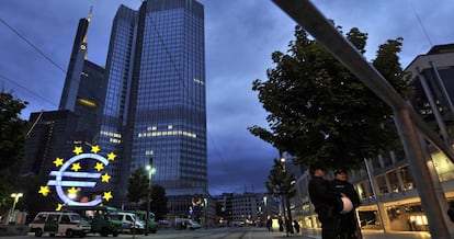 Sede del Banco Central Europeo (BCE) en Fr&aacute;ncfort (Alemania). EFE/Archivo