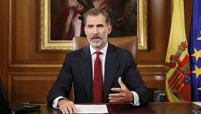 King Felipe VI of Spain on Tuesday.