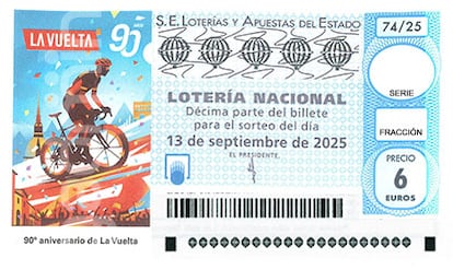 Décimo de Lotería Nacional del sábado 13 de septiembre de 2025