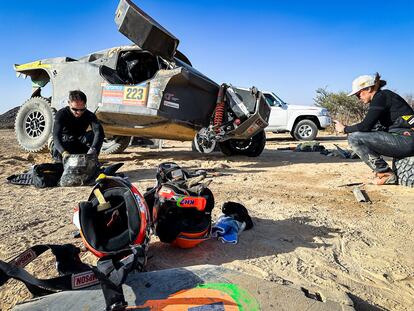 Laia Sanz en el Rally Dakar