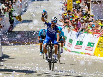 Alaphilippe, triunfador en La Unión.