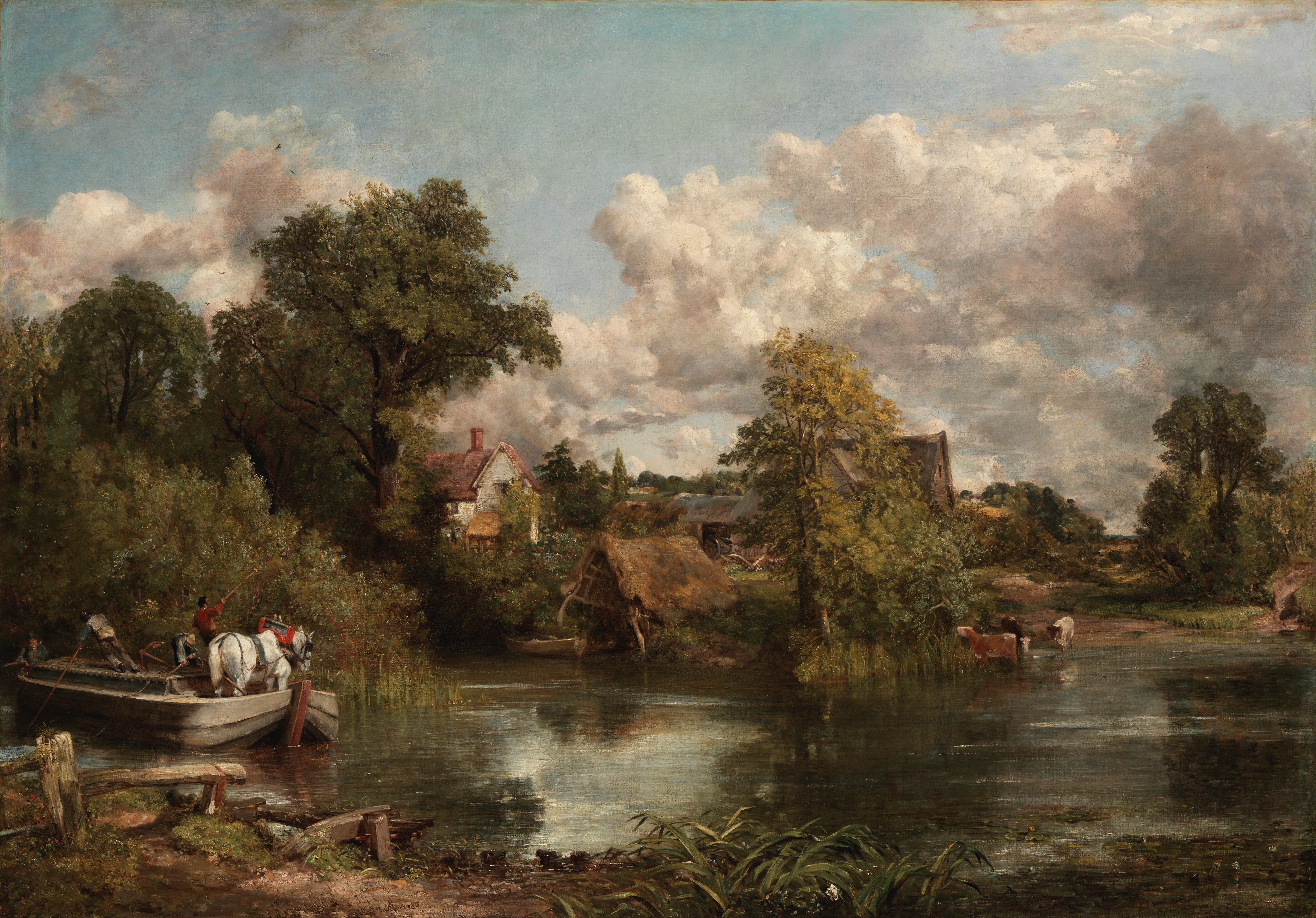 'El caballo blanco', de Constable, cedido por la colección Frick de Nueva York