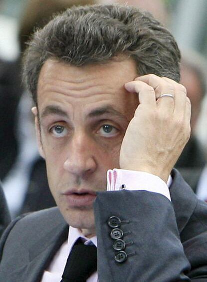 El presidente francés, Nicolás Sarkozy