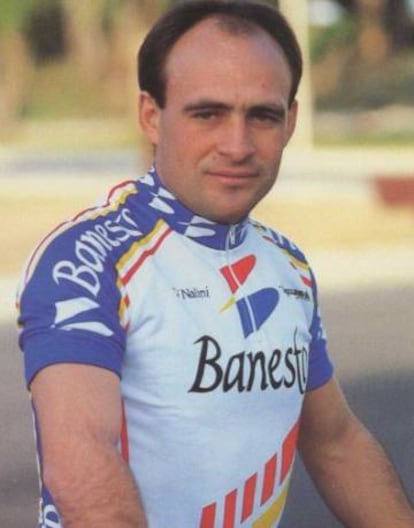 Jesús Rodríguez Magro, con el Banesto en 1990.