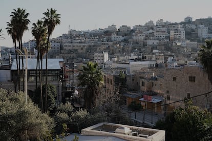 View of the old town of Hebron.