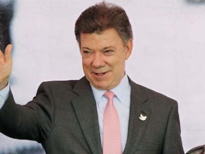 Presidente Juan Manuel Santos hopes to get talks started again.