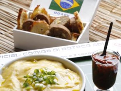 Sat's em campo, criado pelo bar Sat's do Rio de Janeiro para o festival gastronômico 'Comida di Buteco'.