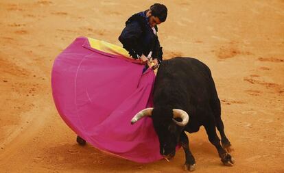 Morante de la Puebla en la corrida goyesc en Ronda (Málaga) en 2013.