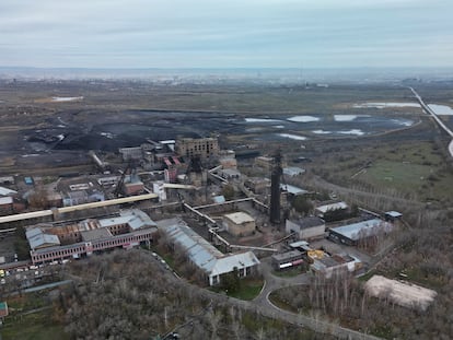 La mina de carbón Konstenko, en Kazajistán, propiedad del gigante siderúrgico ArcelorMittal.