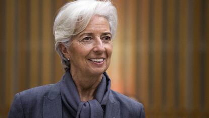 La directora del FMI, Christine Lagarde.