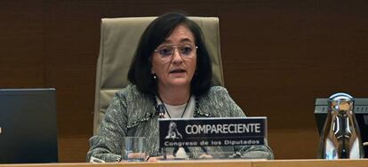 La presidenta de la Airef, Cristina Herrero.