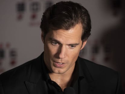 Henry Cavill, en la presentación de la película 'Mission: Impossible: Fallout' en China.