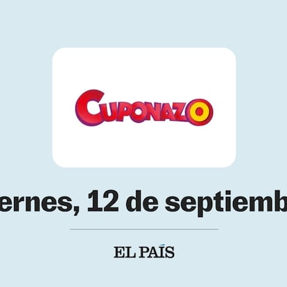 Cuponazo de la ONCE comprobar sorteo del viernes 12 de septiembre de 2025