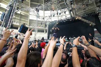 Deftones, ayer en La Cubierta de Leganés.